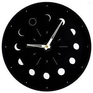 Zegary ścienne Boho Decor Luminous Clock Modern Bohemian Glow The Dark Kitchen Battery Operated Office