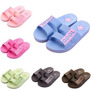 Style40 Men Women Slippers Summer Slides Sandals Summer Black Pink Coffee Green Blue Coast Bathroom Mens Antiskid Slipper Sandal Slide Size 36-45