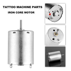 Abiti Motore professionale per tatuaggi 17mm 24mm Dc Micro 8500rp Motore con nucleo in ferro per accessori per parti di tatuaggio Rotary Hine Liner e Shader