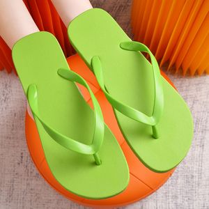 Men Slippers Leisure and personalized outerwear fashionable mens and womens flip flops summer white yellow purple green