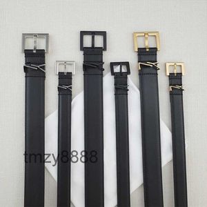 Designer Belt Genuine Leather Belts Man Woman Classic Needle Buckle Accessories Gold Sliver Color Width 2cm or 3cm CDHQ