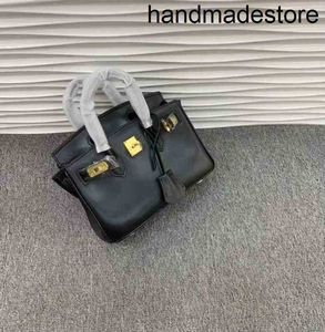 Bag handväska designer läder slät hand gnugga mönster mini platinum messenger kvinnor bärbara temperament första lager ko flip vjmx