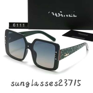Designer-Sonnenbrillen für Männer und Frauen, polarisiert, coole Mode, klassisch, dick, schwarz, weißer Rahmen, Chanele-Sonnenbrille, Luxusbrille, Brille, schön