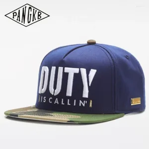 Ball Caps Pangkb Brand - это Callin 'Cap Duty Navy Hip Hop Snapback Hat для мужчин Женщины взрослые открытые солнце бейсбол кость