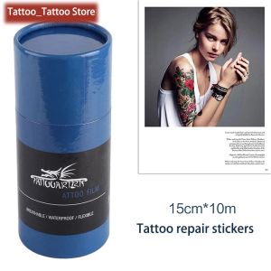 Mouldings 10m Protective Breathable Tattoo Film After Care Tattoo Bandage Solution for Film Tattoos Protective Tattoo Supplies Accessories