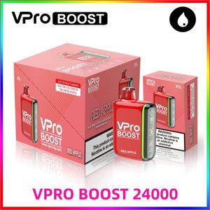 VPROブースト12000 VPROブースト24000ビッグスクリーンディスプレイデュアルメッシュコイル調整可能なエアフローノーマルモード24Kブーストモード12Kバング15000バングボックス