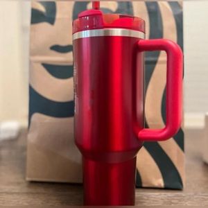 Holiday Red Winter Pink Starbacks H2.0 40oz Mugs Cosmo Pink Parade Tumblers Car Cups Target Flamingo Valentine's Day Gift 1: 1 Logo Black Chroma Bottle US Stock