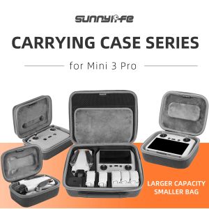 Delar DJI Mini 3 Pro Storage Bag DJI RC Remote Controller Case Portable Carrying Box Case Handbag Smart Controller Drone Accessories