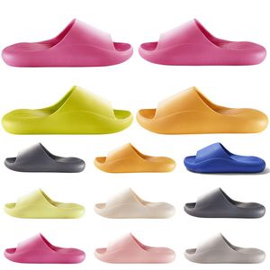 Style4 Men Women Slippers Summer Slides Syndals Summer Classic Beach Pink Green Pink Red Yellow Orange Blue Gray Mens Slide Slide Slide