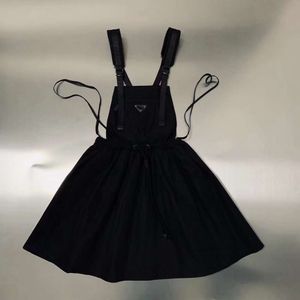 New P Family Girls Backpack Dress Black Fashion Simple Casual Style