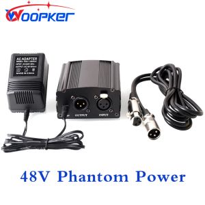 Kondenser Mikrofon BM 800 858 Ses Kayıt Karaoke Ses Ekipmanları için XLR Kablosu ile Aksesuarlar 48V Fantom Güç Kaynağı