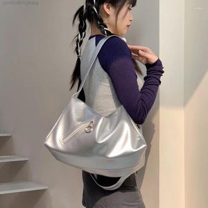 Taille Taschen Tendance 2024 Jugend Damen Handtasche Luxus Designer Shopper Einkaufstasche Große weibliche Silber Geldbörse Ästhetische Y2k Japanisch