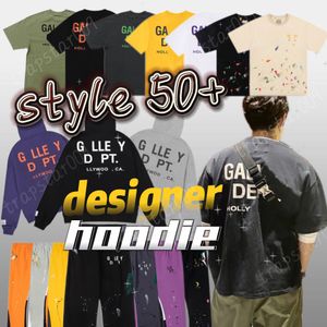 designer T Shirt Gallery T Shirt Men Dept Summer Dolna szyi z krótkim rękawem bawełniany litera druku