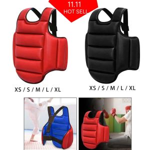 Produkty Taekwondo Protector Vest Rib Shield Ochraża Ochrony Body MMA Karate Gudycja klatki piersiowej dla Muay Thai Heavy Punching Sanda