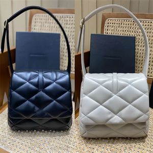 Bag 10A Retro 1:1 Quality Designers Small LE5A7 Hobo Bags 24cm Luxuries Womens Handbag Real Leather Lambskin Quilted Flap Bags Clutch Purse white Shoulder Strap