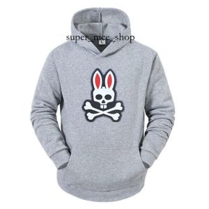 Felpa con cappuccio coniglietto psicologico Bunny Lettera Logo Stampa Felpa con cappuccio da donna Autunno Inverno Streetwear Uomo Felpa con design sportivo Top Harajuku Pullover 337