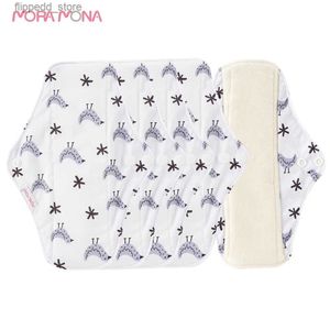 Женская гигиена Mora Mona 5 шт./компл. многоразовые женские гигиенические салфетки менструальные прокладки Babyshow многоразовые моющиеся тканевые прокладки для мамы 25*17 см Q240222