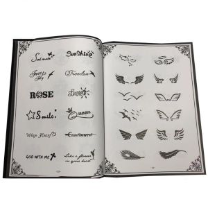 Bolts Professional Tattoo Book for Body Art Popular Small Fresh Fashion Pattern Designs Microblading Flash Tattoo Accessories Supply