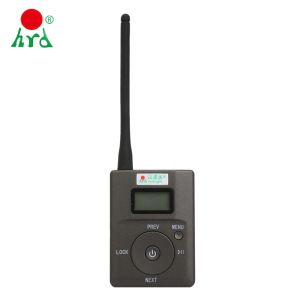 Radio Hanrongda HDR831ポータブルステレオデジタルFMトランスミッターMINI FMラジオ局ブロードキャストMICオーディオ発売TFカードスロット