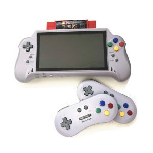 Oyuncular Yeni HD 7 inç Handheld Oyun Konsolu 16bit HDMI Ultra Snes Pocket Retroad 5plus 2.4g Kablosuz Denetleyiciler