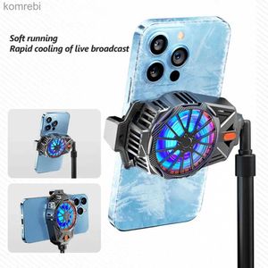 Other Cell Phone Accessories Mobile Phones Heat Sink Efficient Mobile Gaming X57 Phone Radiator with Turbo Fans Semiconductor Heat Dissipation 360 Degree 240222