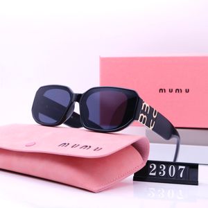 Designer-Sonnenbrille MU Luxus-Sonnenbrille für Damen, Premium-Retro-Sonnenbrille, Outdoor-Blendschutz-Sonnenbrille, lässig
