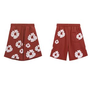 Men's Shorts Spring/Summer New Women's Y2K Loose Casual Pants Flower Pattern Asian Size S-XL