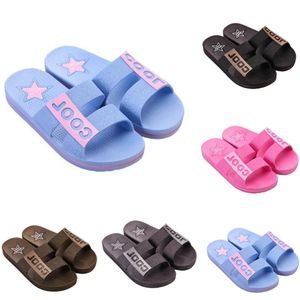 Slippers Summer Slides Sandals Summer Black Pink Coffee Green Blue Coast Bathroom Womens Antiskid Slipper Sandal 36-45
