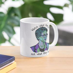 Canecas Rachel Maddow Caneca de Café Copos Conjuntos de Vidro Térmico