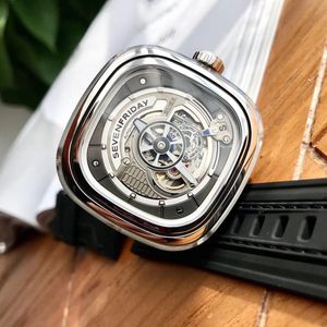 Hot Sell 2024 Nyaste mode SevenFriday Watches Brand Wuman Watch S Series S1/01 Men Auto Mechanical Watch Men's Watches Miyota Movement