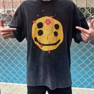 デザイナーファッションTシャツセントマイケルチョ壊れた笑顔