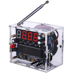 Radio Retail Diy Fm Digital Radio Kit Adjustable Wireless Receiver 87108mhz Radio Module Diy Kits for Soldering Learning Teaching