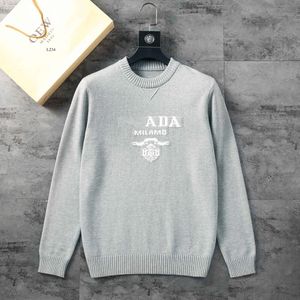 Sweater Hoodie Men's Designer Allover Letter Quality Tech Fleeces Sweaters Tryckt Otton Knit Crewneck Men Women Letter Paris Sportkläder Fler stilar Välj 40