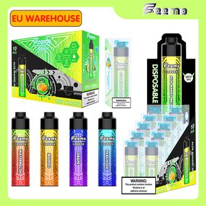 EU Warehouse Feemo Cannon Big Puff Disposable Vape Pen E Cig Puff 12000 10000 18 ml Förfylld Big Cloud Puff 10K-tappar Typ-C-kabelladdning med 0,5Hm laddningsbar