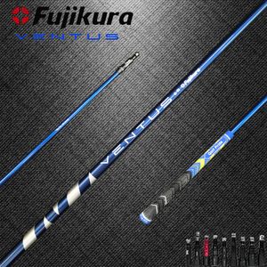 Golfförare axel fuji-ven 5/6/7 blå färg mycket elastisk grafitklubbaxlar flex r/s/x gratis monteringshylsa och grepp