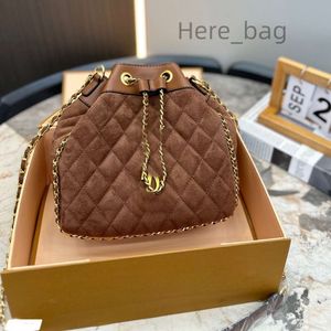 Bucket Chains Bag Cross Body Designer Brand Brown Totes Luxury Handbag Fashion Shoulder High Quality Women Letter Purse Phone Wallet