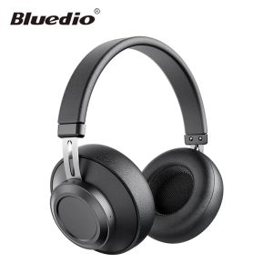 Kulaklıklar Bluedio BT5 Kablosuz Kulaklık Bluetooth kulaklıklar Kulak Spor Kulaklığı Üzerine Kablolu 57mm Sürücü 1520h Oyun Süresi Mikrofonu Telefonlar için