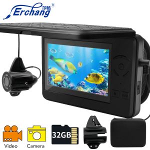Finders New Erchang F431ビデオ録音水中釣りカメラ15m赤外線LED HD 1280*720p氷/海釣りの解像度