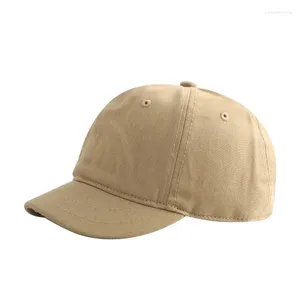 Ball Caps 2024 Spring And Summer Men's Women's Short Brim Sun Hat Fashion Everything Casual Shade Baseball