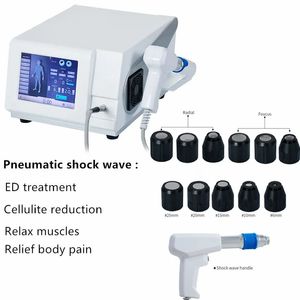 High Power Pneumatic Shockwave Physiotherapy Equipment Ed Treatment Physiotherapy Pain Relief Massage Focused Shock Wave Therapy Machine