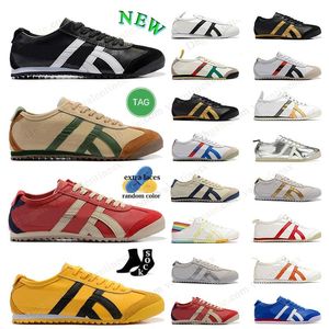 famous Sneakers for Mens Womens Running Shoes loafers Onitsukass Tiger Mexico 66 tiger Yellow Black Navy red Beige Red Outdoor Sports walking Trainers chaussure