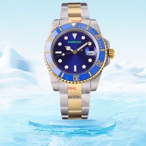 40mm Luminous Sapphire Crystal Wristwatches Luxury Blue Black Designer Mechanical Automatic Men's Watch Vintage Style Classic aaa Watches High Quality Man Watchs