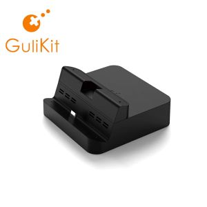 Ständer GuliKit Switch TV Dock Station für Nintendo Switch/OLED Ladeständer 4K/1080P HDMI TV Adapter Tragbares Dock mit USB 3.0 Anschluss