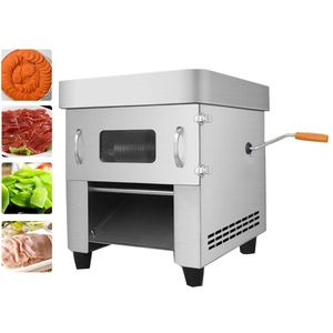 Electric Meat Slicer Commercial Home Pull-out Blade Meat Cutter Machine Automatic Meat Cutting Mincing 850W