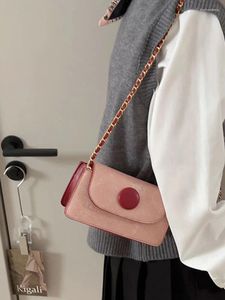 Evening Bags Niche Textured Mini Crossbody For Women High-end Patchwork Versatile Chain Small Square Package Female One Shoulder Bag