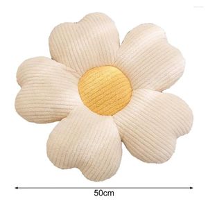 Travesseiro Assento Prático Enchimento Completo Flor de Cerejeira Pétala Forma Cadeira Carro Nádegas Decorativas