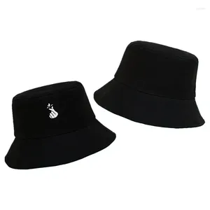 Береты 2024, хлопковая шляпа-ведро с вышивкой, рыбацкая уличная солнцезащитная кепка для путешествий, шляпы для мужчин и женщин, 37