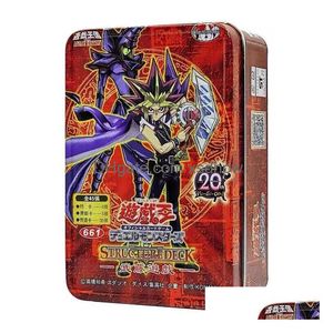 Yu Gi Oh 216Pcs Non-Repetitive Classic Board Game English Childrens Puzzle Collection Card Giftnot Original G1125 Drop Delivery Dhjwl