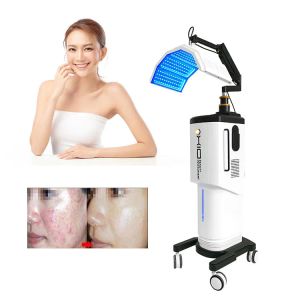 2024 Hot Seller 7 Colors PDT LED Light Therapy Red Blue Infrared Face Beauty Machine Skin Care Skin Rejuvenation Device