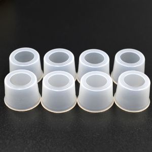 vapes Drip Tip DRAG Soft Silicone Cap Transparent Disposable Driptip Mouthpiece Tester Test Tips For Voopoo Drag X drag S in stock